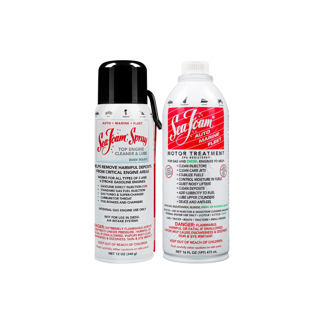 SEAFOAM ENGINE TREATMENT FOR PETROL AND DIESEL+ SEAFOAM SPRAY
