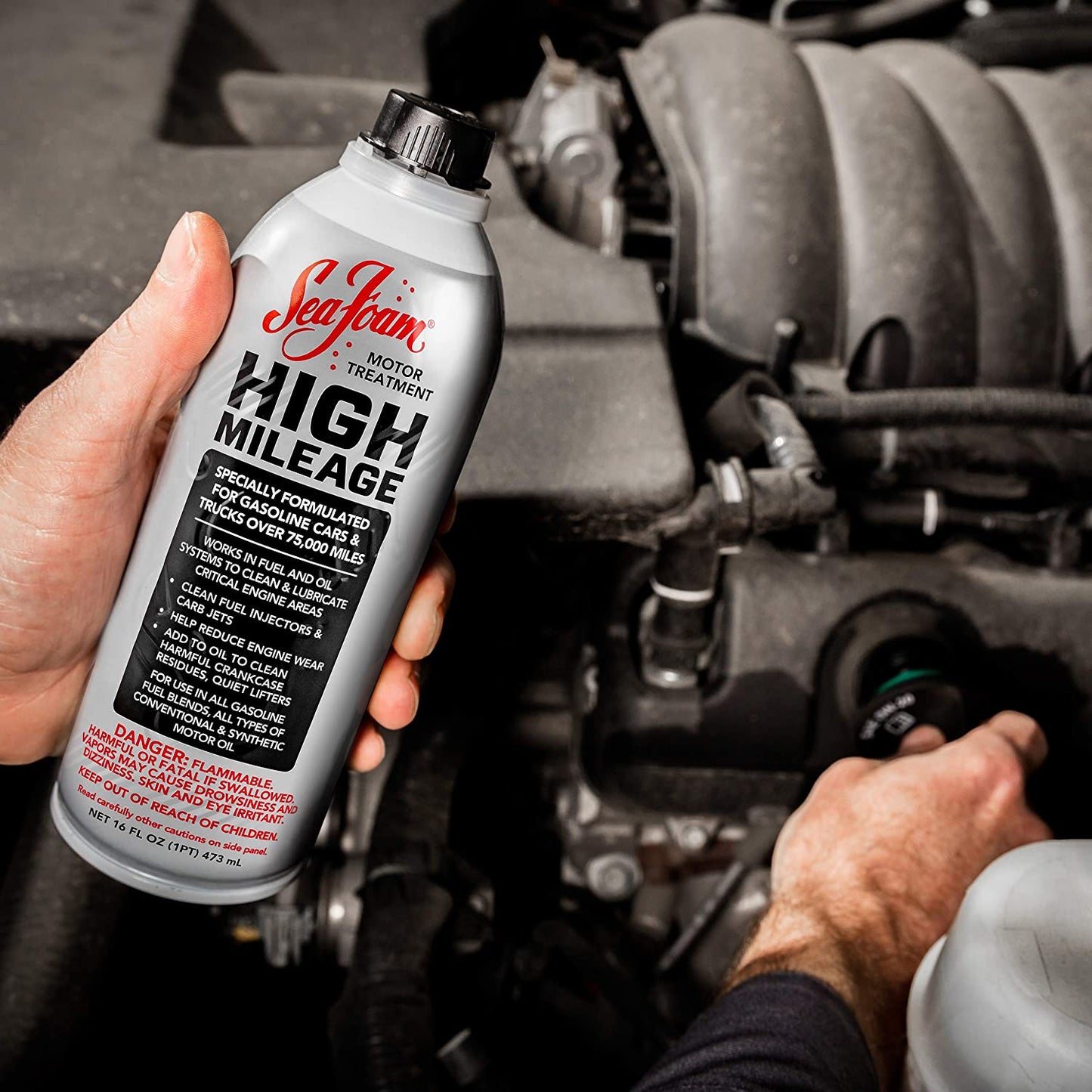 HIGH MILEAGE ENGINE TREATMENT